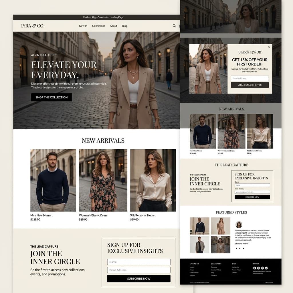 High-Converting Lead Gen for E-commerce